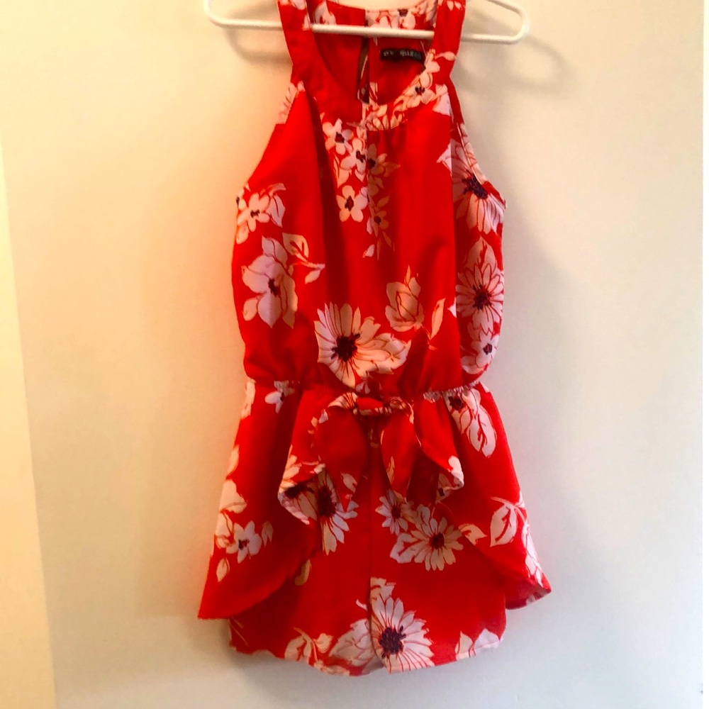 Girls size small romper